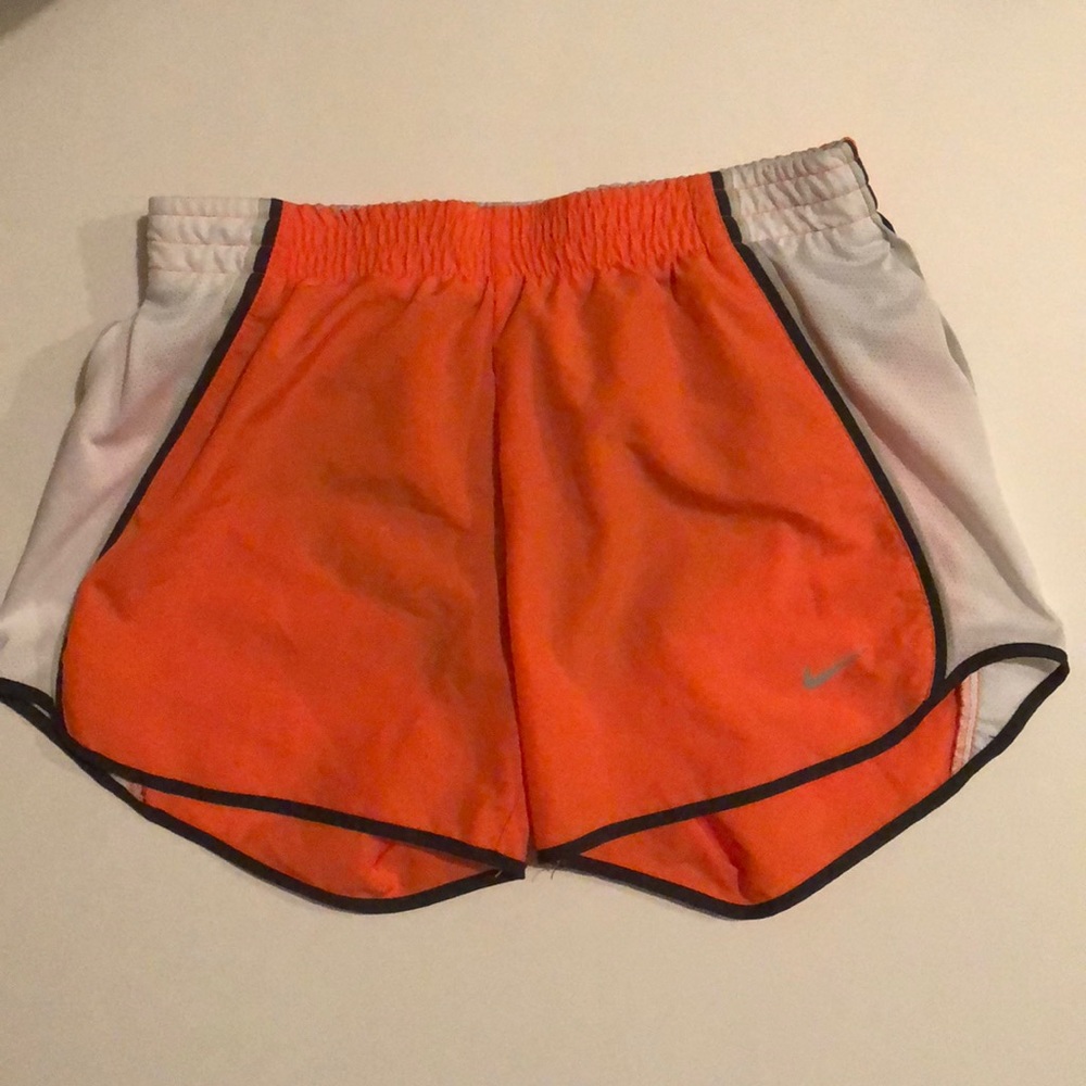 Orange NIKE Dri-Fit Shorts